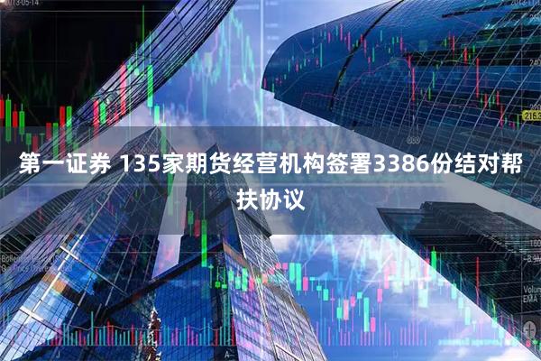 第一证券 135家期货经营机构签署3386份结对帮扶协议